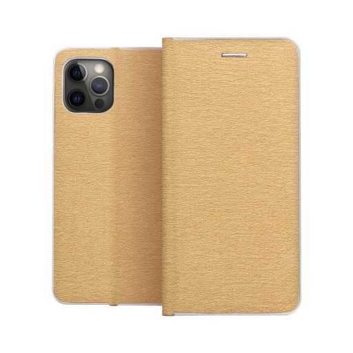 Luna Gold Flip tok XIAOMI Redmi Note 13 PRO Plus 5G arany