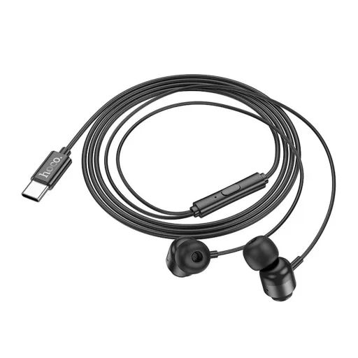 Hoco vezetékes fülhallgató USB-C M122 fekete