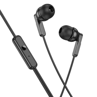 Hoco vezetékes fülhallgató 3,5 mm jack M121 fekete
