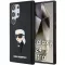 KARL LAGERFELD tok SAMSUNG S24 Ultra KLHCS24L3DRKINK (3D RUBBER IKONIK NFT) fekete