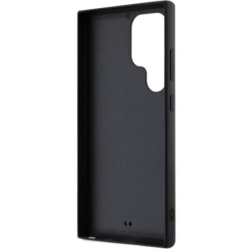 KARL LAGERFELD tok SAMSUNG S24 Ultra KLHCS24L3DRKINK (3D RUBBER IKONIK NFT) fekete