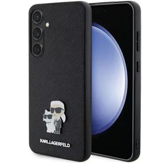   KARL LAGERFELD tok SAMSUNG S24 Plus KLHCS24MPSAKCMPK (SAFFIANO KC PIN) fekete