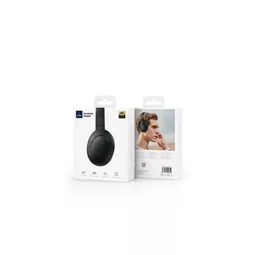 Vezeték nélküli fejhallgató Wiwi Soundcool Headset TD-02 Fekete