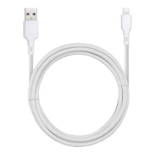 Blue Star USB-A – Lightning töltőkábel DC-001AL2.4 2,4A 1 m fehér