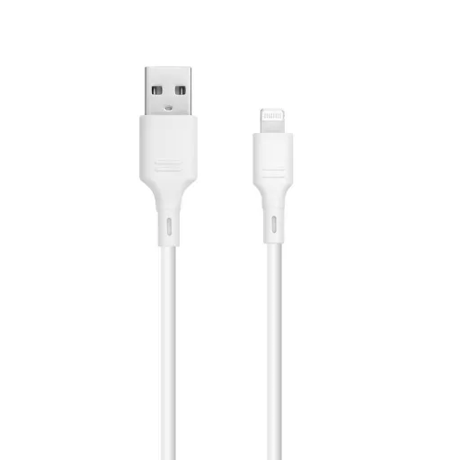 Blue Star USB-A – Lightning töltőkábel DC-001AL2.4 2,4A 1 m fehér