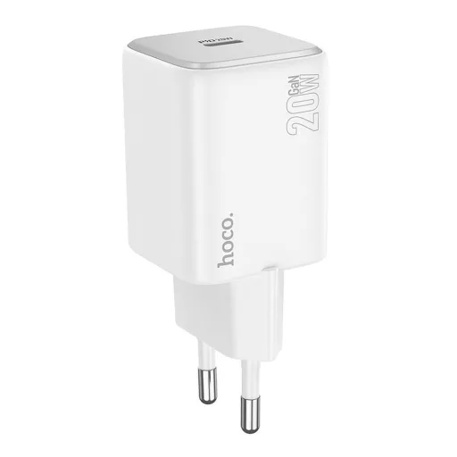 Hoco hálózati töltő USB-C QC PD 20W N40 fehér