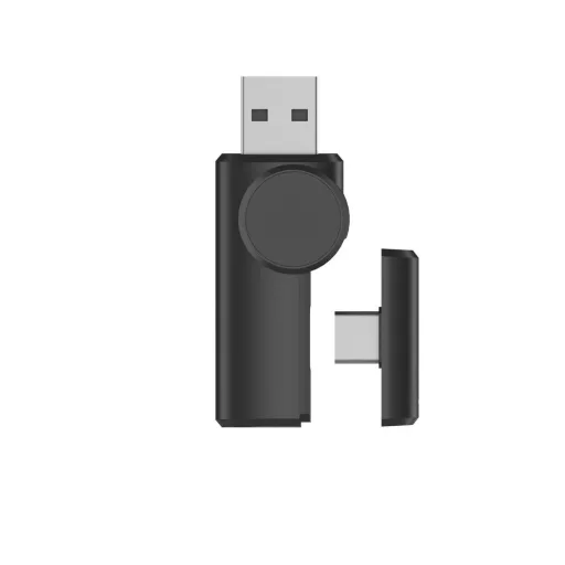 Forcell F-Audio Super Clear Calls ANC + ENC + Dongle vezeték nélküli fülhallgató fekete
