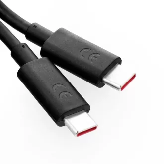   MOTOROLA eredeti USB-C – USB-C töltőkábel 6,5A SC18D24968 1 m fekete
