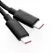MOTOROLA eredeti USB-C – USB-C töltőkábel 6,5A SC18D24968 1 m fekete