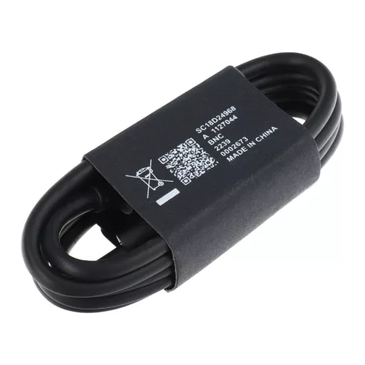 MOTOROLA eredeti USB-C – USB-C töltőkábel 6,5A SC18D24968 1 m fekete
