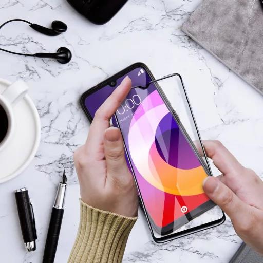 5D Full Glue Ceramic Üvegfólia Xiaomi Redmi Note 13 Pro+ 5G fekete