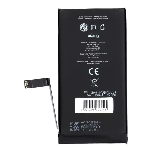 Blue Star HQ akkumulátor iPhone 14 3279 mAh