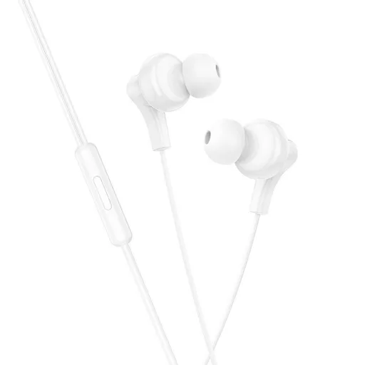 Hoco M114 vezetékes fülhallgató USB C Fehér