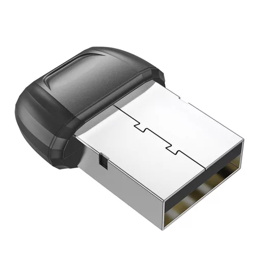 USB-A Bluetooth adapter Hoco UA18 fekete
