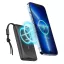 Veger MagSafe kompatibilis powerbank MagOn VP1151 / W1151 PD QC3.0 2A 20W 10000 mAh vezeték nélküli töltéssel fekete