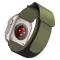 Forcell F-Design FA05 nylon tépőzáras szíj Apple Watch 38 / 40 / 41 mm zöld