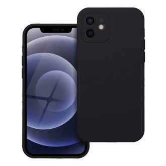 Szilikon tok 2 mm iPhone 12  fekete