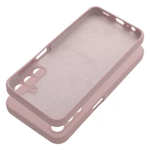 Szilikon tok 2 mm Samsung A15 5G / A15 4G  púderrózsaszín