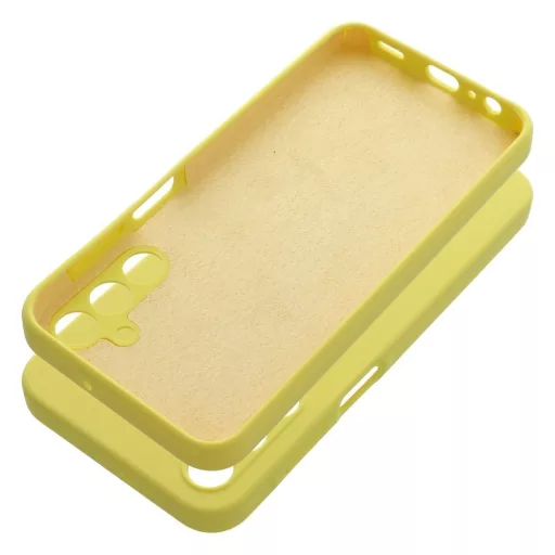 Szilikon tok 2 mm Samsung A15 5G / A15 4G  sárga