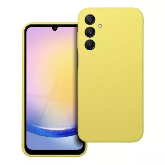 Szilikon tok 2 mm Samsung A25 5G  sárga
