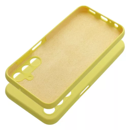 Szilikon tok 2 mm Samsung A25 5G  sárga