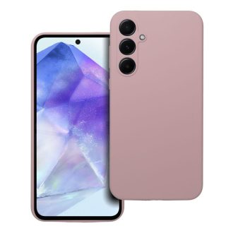 Szilikon tok 2 mm Samsung A55 5G  púderrózsaszín