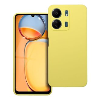 Szilikon tok 2 mm Xiaomi Redmi 13C  sárga