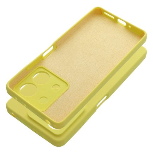 Szilikon tok 2 mm Xiaomi Redmi NOTE 13 5G  sárga