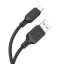 Hoco USB-A – Micro USB töltőkábel X90 2,4A 1 m fekete