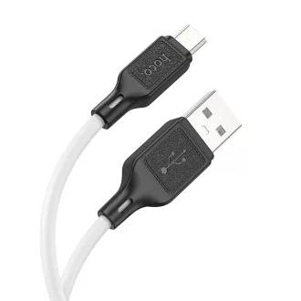 Hoco USB-A – Micro USB töltőkábel X90 2,4A 1 m fehér
