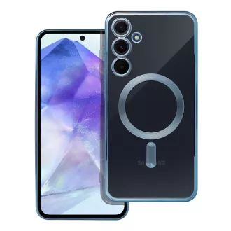 Electro Mag Cover tok Samsung A55 MagSafe kompatibilis kék