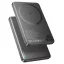 Hoco Q26 MagSafe kompatibilis powerbank 5000 mAh QC PD 2A 20W – metál szürke
