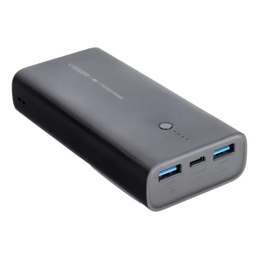 Veger powerbank ACE100 W1146 PD QC3.0 20W 10000 mAh fekete