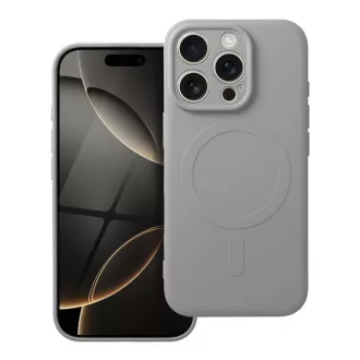   SILICONE MAG COVER Magsafe kompatibilis tok iPhone 16 Pro titanium