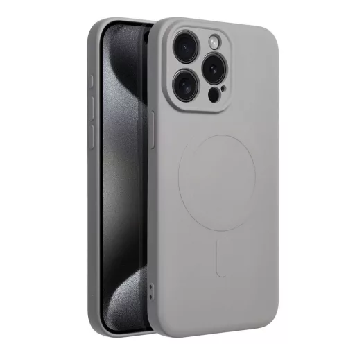 SILICONE MAG COVER Magsafe kompatibilis tok iPhone 16 Pro titanium