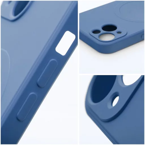 SILICONE MAG COVER Magsafe kompatibilis tok iPhone 16 Pro Max kék