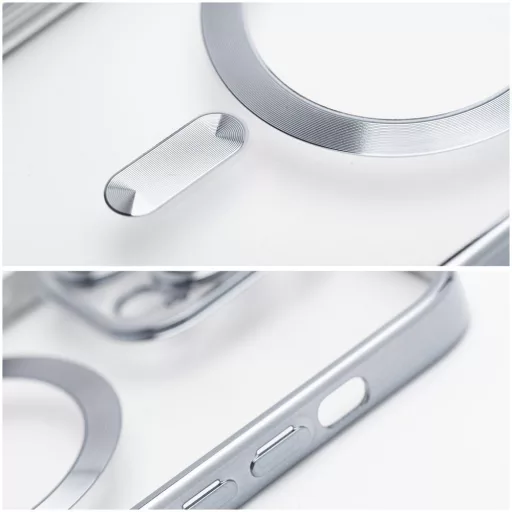 Electro Mag Cover tok iPhone 16 PRO MAX  Magsafe kompatibilis titanium szürke