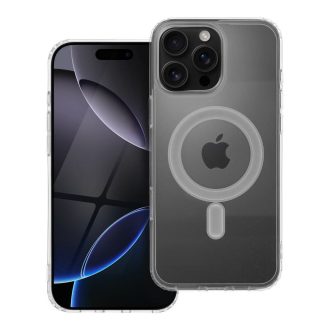   Clear Mag Cover tok iPhone 16 PRO MAX  (MID) Magsafe kompatibilis átlátszó