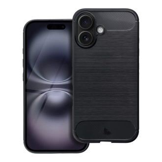 Carbon tok iPhone 16  fekete