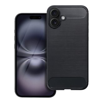 Carbon tok iPhone 16 PLUS  fekete