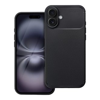 Carbon premium tok iPhone 16 PLUS  fekete