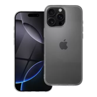   Szilikon tok iPhone 16 PRO MAX Clear Case 2 mm Box átlátszó