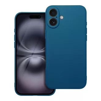 Matt tok iPhone 16 PLUS  kék