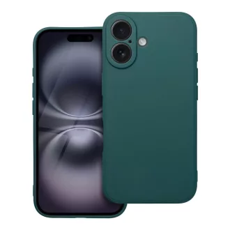Matt tok iPhone 16  sötétzöld