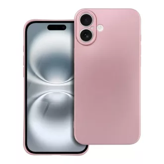 Metallic tok iPhone 16 PLUS  rózsaszín