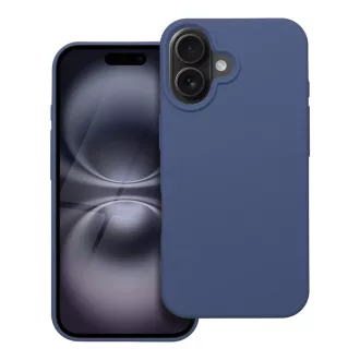 Szilikon tok iPhone 16 kék