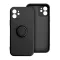 Silicone Ring tok iPhone 16 PRO MAX  fekete