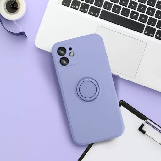 Silicone Ring tok iPhone 16 PRO MAX  lila