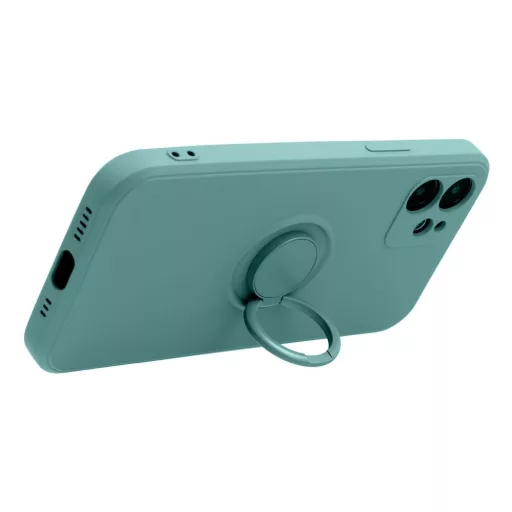 Silicone Ring tok iPhone 16 PRO MAX  zöld