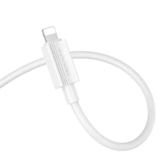 Hoco USB-A – Lightning töltőkábel X107 2,4A 1 m fehér